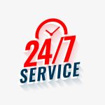 twenty four 24 service banner design